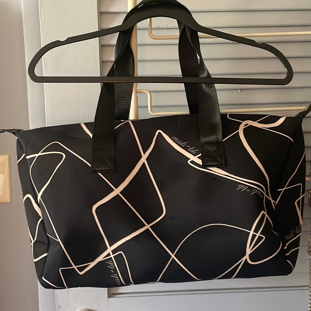 Mali & lili Canvas Tote NWT